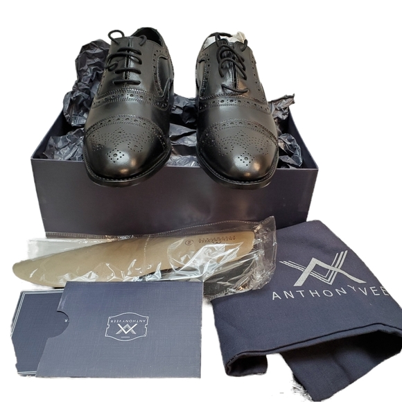 Anthony Veer Mens Ford Brogue Goodyear Oxford 9.5W main image 7